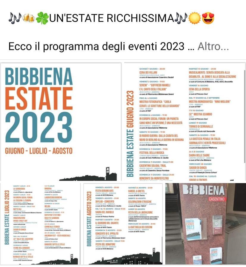 Piano Nobile Apartment Bibbiena Bagian luar foto